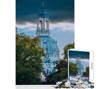 Puzzle da 1000 pezzi per adolescenti Chiesa di Nostra Signora Decorazione per la casa Giocattoli Regali di compleanno Gioco impossibile per compleanno Natale Dimensioni 50x75cm