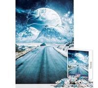Puzzle da 1000 pezzi per adolescenti Chill Road giocattoli per la decorazione della casa ottimi regali e giocattoli gioco per famiglie interazione genitore-figlio dimensioni 50x75cm
