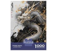 Puzzle Da 1000 Pezzi Per Adolescenti Chinese Dragon Puzzle Per Adulti Giochi Rilassanti Perfetto Per Decorare E Fare Regali A Tutta La Famiglia 38x26cm/1000pcs