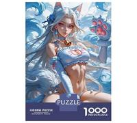 Puzzle Da 1000 Pezzi Per Adolescenti Christmas Furry Anime Girl Puzzle Per Adulti Gioco Pratico Decorazione Murale Regali Per Amici E Familiari 38x26cm/1000pcs