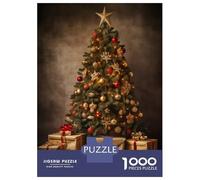 Puzzle Da 1000 Pezzi Per Adolescenti Christmas Tree with Gifts Puzzle Per Adolescenti Gioco Pratico Un'opera D'arte Regali Unici Per Compleanno E Natale 70x50cm/1000pcs