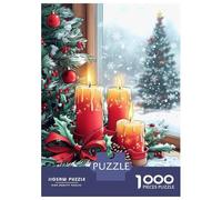 Puzzle Da 1000 Pezzi Per Adolescenti Christmas Windowsill Funny Puzzle Per Adulti Giocattoli Antistress Sfida Difficile Impegnativo Da Completare 70x50cm/1000pcs