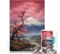 Puzzle da 1000 pezzi per adolescenti Cielo di fiori di ciliegio Giocattoli Giochi Educativi Antistress Giocattoli per la decorazione della casa 38x26cm