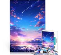 Puzzle da 1000 pezzi per adolescenti Cielo notturno pacifico Giocattoli da gioco per regalo di famiglia Giocattoli per la decorazione della casa 38x26cm