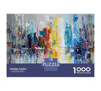 Puzzle Da 1000 Pezzi Per Adolescenti City of Colored Dreams Puzzle Per Adolescenti Giocattolo Decorazione Da Parete Regali Per Donne Regalo Di Compleanno, Regali, 38x26cm/1000pcs