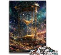 Puzzle da 1000 pezzi per adolescenti Clessidra cosmica, per gioco educativo, giocattolo, arredamento unico per la casa e regali 26X38CM