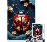 Puzzle da 1000 pezzi per adolescenti Coccinella Kintsugi Arte Decorazione per la casa Giocattoli Regalo di compleanno Gioco impossibile Collezione di artisti Belle arti Dimensioni 50x75cm