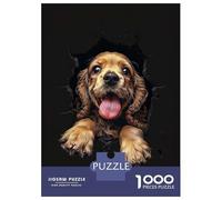 Puzzle Da 1000 Pezzi Per Adolescenti Cocker Spaniel Puzzle Per Adulti Giochi Rilassanti Analisi E Logica Regali Di Natale E Compleanno 38x26cm/1000pcs