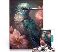 Puzzle da 1000 pezzi per adolescenti Colibrì Essere mistico Gioco di famiglia antistress sfida difficile Giocattoli per la decorazione della casa 38x26cm
