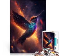 Puzzle da 1000 pezzi per adolescenti Colibrì Star Sipper Giocattolo educativo intellettuale decomprimente Interazione genitore-figlio 38x26cm