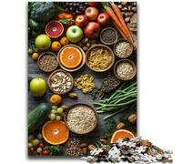 Puzzle da 1000 pezzi per adolescenti, collezione di verdure, 1000 pezzi per adolescenti, giocattolo educativo antistress, ottimi regali e giocattoli (38x26cm)
