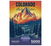 Puzzle Da 1000 Pezzi Per Adolescenti Colorado Mountain Road Trip Puzzle Per Adulti Gioco Pratico Migliora La Memoria Regali Di Compleanno E Unici 70x50cm/1000pcs