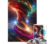 Puzzle da 1000 pezzi per adolescenti colorato puzzle a vortice cosmico per adulti gioco pratico divertente e spiritoso attività divertenti da fare a casa (dimensioni 50x75cm)