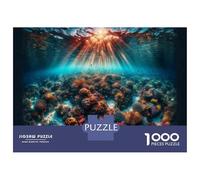 Puzzle Da 1000 Pezzi Per Adolescenti Colorful Coral Reef Scene Puzzle Per Adolescenti Gioco Rompicapo Regali Per Donne Attività Divertenti A Casa 70x50cm/1000pcs