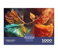 Puzzle Da 1000 Pezzi Per Adolescenti Colorful Feathered Costumes Puzzle Giochi Rilassanti Analisi E Logica Riduzione Dello Stress Regali 52x38cm/1000pcs