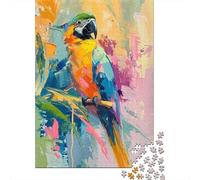 Puzzle Da 1000 Pezzi Per Adolescenti Colorful Parrot Art Print-3 Puzzle Per Adulti Giochi Rilassanti Decorazione Per La Casa Regali Di Compleanno E Unici 38x26cm/1000pcs