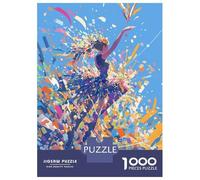 Puzzle Da 1000 Pezzi Per Adolescenti Colorful Woman Dancing Puzzle Per Adulti Giochi Divertenti Regali Per Donne Regali Unici Di Compleanno E Natale 70x50cm/1000pcs