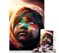 Puzzle da 1000 pezzi per adolescenti Colors of Devotion Decorazione per la casa Giocattoli Regalo di compleanno Gioco pratico con poster abbinato e foglio di quiz Dimensioni 50x75cm