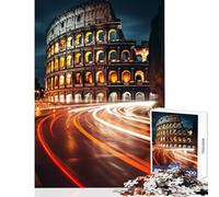 Puzzle da 1000 pezzi per adolescenti Colosseo Roma Italia Giocattoli antistress Regalo per compleanni Gioco educativo Attività divertenti a casa Dimensioni 50x75cm