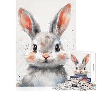 Puzzle da 1000 pezzi per adolescenti con baffo e lanugine giocattolo educativo regalo per compleanni giochi rilassanti adatto per la decorazione del desktop dimensioni 38x52cm