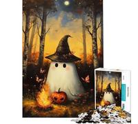 Puzzle da 1000 pezzi per adolescenti con cappello da strega e fata gioco educativo e stimolante per tutta la famiglia divertente e spiritoso ideale come regalo di compleanno (dimensioni 50x75cm)