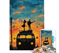 Puzzle da 1000 pezzi per adolescenti con citazioni d'amore per coppie puzzle per adulti giochi rilassanti che migliorano la memoria difficili e stimolanti (dimensioni 50x75cm)