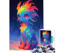 Puzzle da 1000 pezzi per adolescenti con creature arcobaleno gioco educativo da 1000 pezzi sfida impegnativa divertimento per tutta la famiglia (38x52cm)