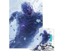 Puzzle da 1000 pezzi per adolescenti con creature horror di Frozen giochi divertenti e coinvolgenti per coltivare la pazienza regali per donne e uomini divertenti e umoristici (dimensioni 38x26cm)