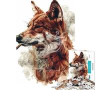 Puzzle da 1000 pezzi per adolescenti con dingo e cannabis ideale per compleanni e Natale Gioco difficile per famiglie dai 14 anni in su (38x52cm)