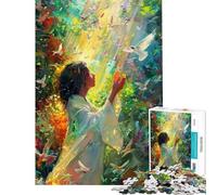 Puzzle da 1000 pezzi per adolescenti con dipinto "Lode al Signore" puzzle per adulti giocattolo decorativo da parete gioco stimolante regalo (dimensioni 50x75cm)