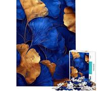 Puzzle da 1000 pezzi per adolescenti con foglie di Ginkgo Biloba Puzzle per adulti giochi rilassanti per migliorare la memoria amici e familiari (dimensioni 50x75cm)