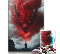 Puzzle da 1000 pezzi per adolescenti con fulmini e tornado 1000 pezzi per adulti regali presente e regalo per amanti o amici (26x38cm)