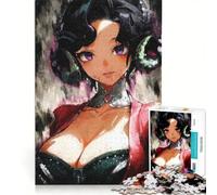 Puzzle da 1000 pezzi per adolescenti con il design di Anjo Succubus Singer, un poster elegante, un gioco pratico, ideale per passare il tempo durante le vacanze, compleanno