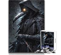 Puzzle da 1000 pezzi per adolescenti con il Dottore della Peste e l'Occhio Luminoso, gioco educativo di ragionamento e abilità, premuroso per tutti gli eventi, dimensioni 38x26cm