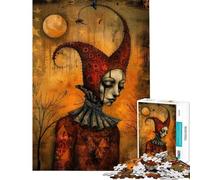 Puzzle da 1000 pezzi per adolescenti con il giullare di corte gioco rompicapo regalo di compleanno unico per compleanno e Natale (dimensioni 38x26cm)