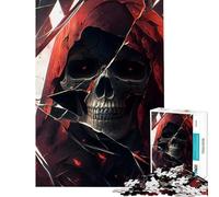 Puzzle da 1000 pezzi per adolescenti con il volto del Tristo Mietitore puzzle per adulti gioco per famiglie divertente e spiritoso attività divertenti da fare a casa (dimensioni 38x26cm)