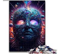 Puzzle da 1000 pezzi per adolescenti con il volto di un dio, per 14+ anni, gioco stimolante come regalo per tutta la famiglia e gli amici (dimensioni 26x38cm)