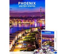 Puzzle da 1000 pezzi per adolescenti con la fenice gioco interattivo sfida impegnativa giocattolo educativo per migliorare l'amore tra le coppie (38x26cm)