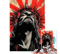 Puzzle da 1000 pezzi per adolescenti con l'immagine di Gesù Cristo puzzle per adulti antistress ideale per passare il tempo durante le vacanze compleanno e Natale (dimensioni 38x52cm)