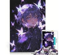 Puzzle da 1000 pezzi per adolescenti con l'incantatrice anime arrossata, gioco per famiglie, decorazione da parete, per rafforzare l'amore tra le coppie 50x75cm