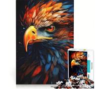 Puzzle da 1000 pezzi per adolescenti con maestose aquile decorazione da parete passatempo ideale per le vacanze a casa per rafforzare l'amore tra le coppie 38x26cm