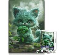 Puzzle da 1000 pezzi per adolescenti con mostri di broccoli poco soffici, gioco educativo di ragionamento, premuroso per tutti gli eventi, dimensioni 38x26cm