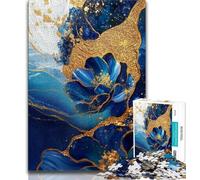 Puzzle da 1000 pezzi per adolescenti con motivi floreali viola e verde acqua,puzzle da 1000 pezzi,decorazione artistica da parete e idea regalo di compleanno per amici,ufficio a casa (38x26cm)