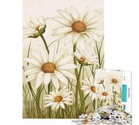 Puzzle da 1000 pezzi per adolescenti con motivo a margherita gioco pratico che stimola l'intelligenza e crea dipendenza ideale come regalo per donne (dimensioni 50x75cm)