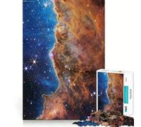 Puzzle da 1000 pezzi per adolescenti con Nebulosa Carena,opera di James della NASA,con intagli di precisione,ideale per allenare la concentrazione,per momenti di relax e come regalo di Natale 38x52cm