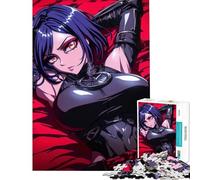 Puzzle da 1000 pezzi per adolescenti con ninja anime e donna gioco divertente e stimolante regalo di compleanno per tutta la famiglia (dimensioni 75x50cm)