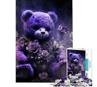 Puzzle da 1000 pezzi per adolescenti con orsacchiotto non morto giochi per famiglie giocattoli educativi regalo per compleanni attività per famiglie (dimensioni 75x50cm)