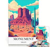 Puzzle da 1000 pezzi per adolescenti con paesaggi desertici del sud-ovest, gioco per famiglie, decorazione da parete, per rafforzare l'amore tra le coppie 38x26cm