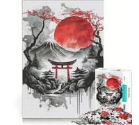 Puzzle da 1000 pezzi per adolescenti con paesaggio astratto culturale, gioco educativo, decorazione da parete, ideale come regalo 50x75cm