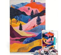 Puzzle da 1000 pezzi per adolescenti con paesaggio e ninna nanna gioco divertente allena la mente e le mani gioco di sfida unico 50x75cm